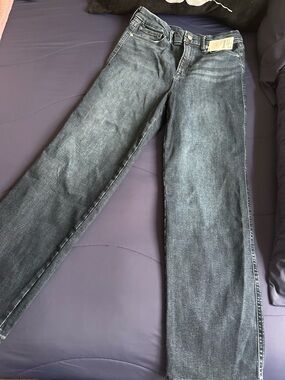 Good American Indigo Curvy Straight Jeans